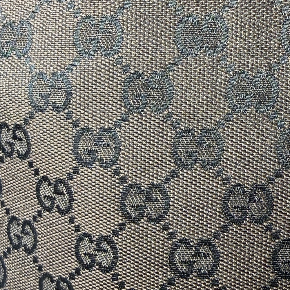Gucci Black and Brown Patterned Tote - Picture 7 of 15
